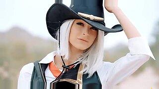 Ashe สาวผมบลอนด์สุดสวยยั่วยวน Jesse ด้วยการอมควยที่น่าเหลือเชื่อและการขี่ที่ดุเดือด