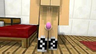 Petualangan Minecraft liar Jenny dengan model seksi