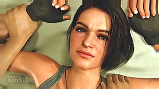 Jill Valentine bekommt ihren engen Arsch mit Sperma gefüllt.